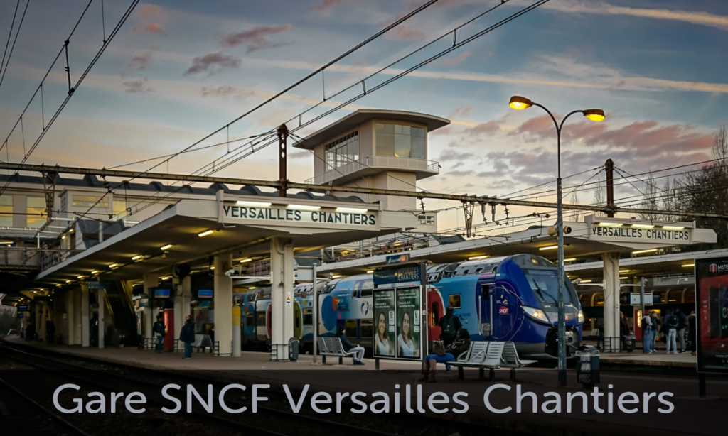 Huclink la borne d'emploi bornes Gare SNCF Versailles Chantiers