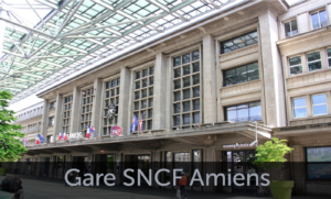 Façade Gare SNCF Amiens