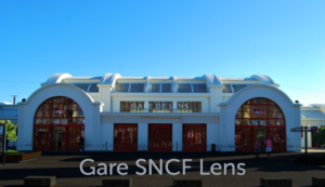 Façade gare SNCF Lens