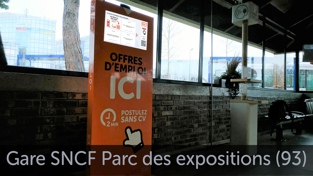 Gare parc des expositions Villepinte