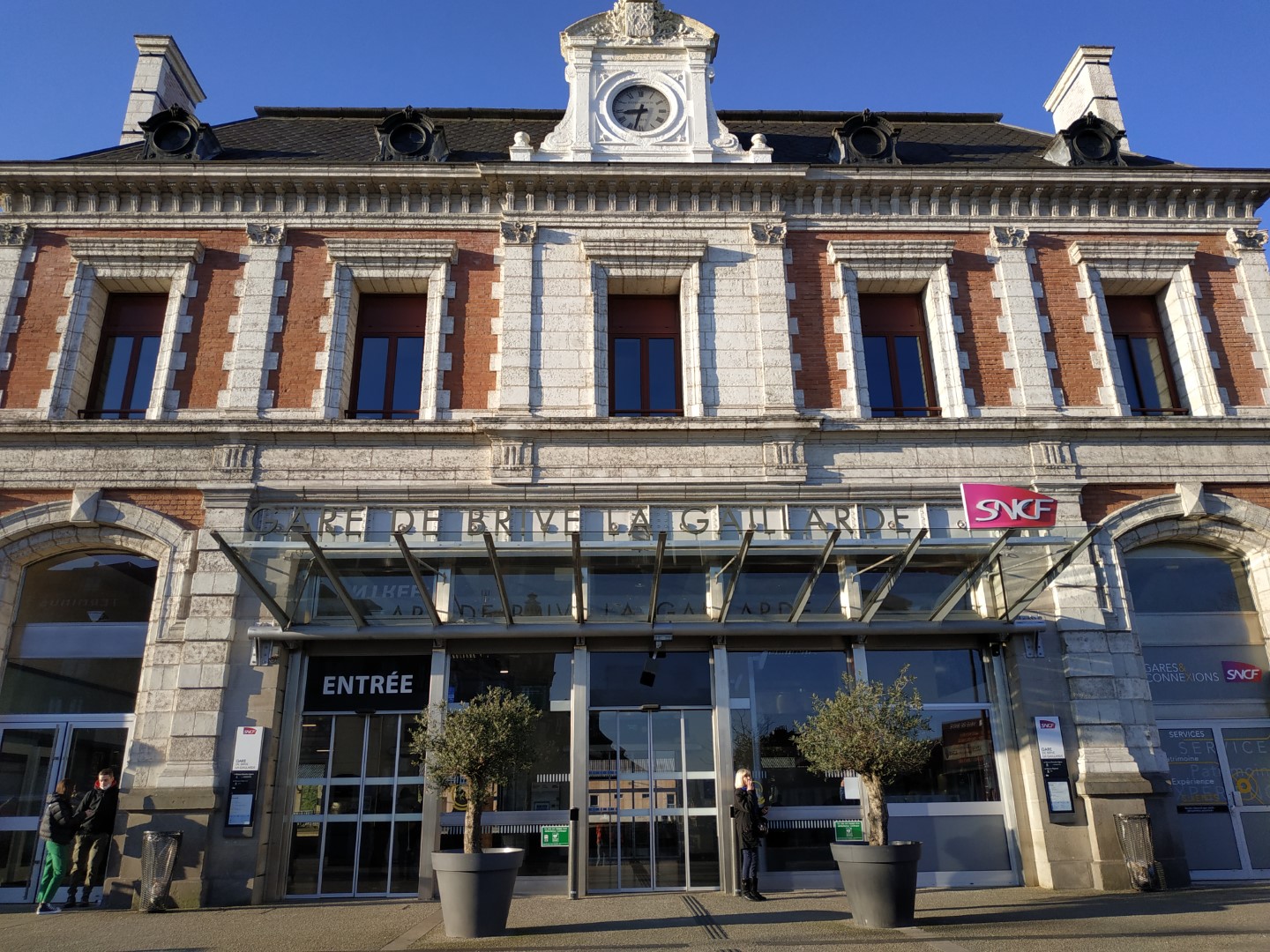 facade gare Brive la Gaillarde